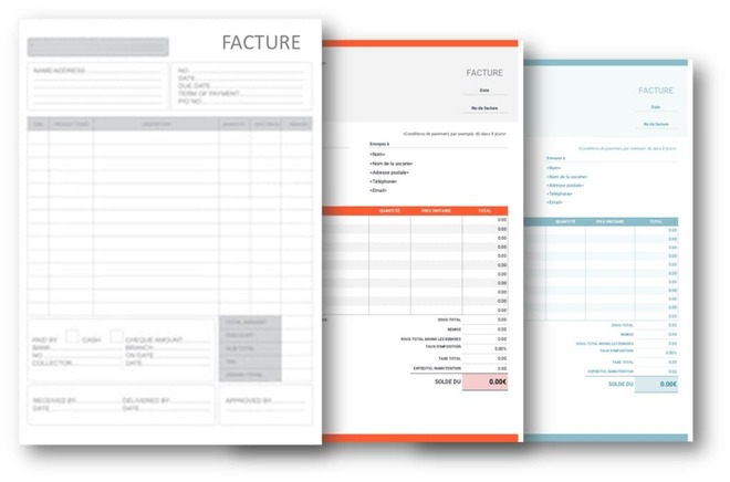 Modele De Facture Commerciale Excel