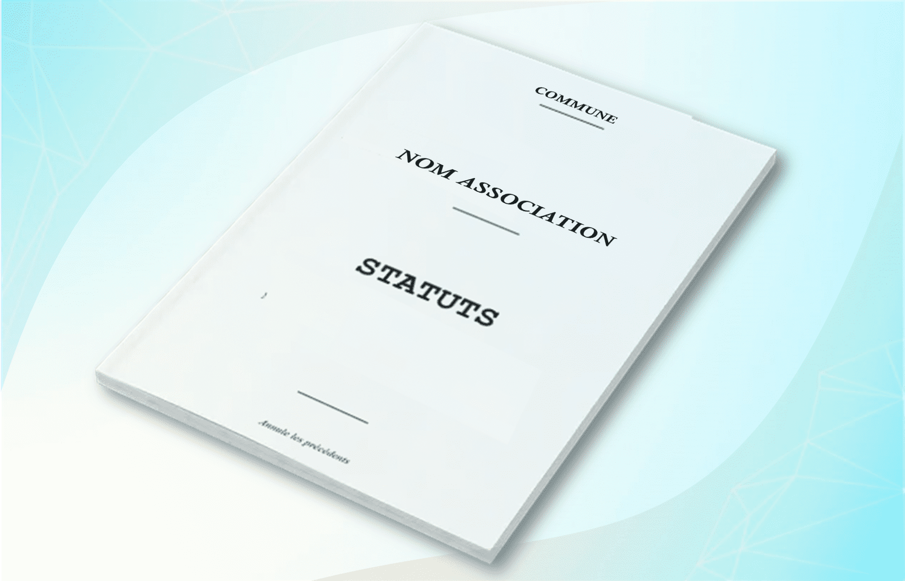 Modele Word De Statut Pour Association