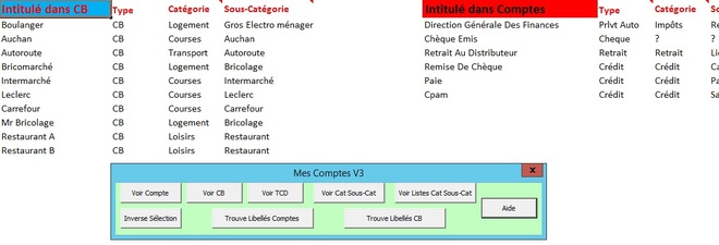 Xls Application Excel Pour La Gestion Et Suivi Des Comptes Bancaires A Telecharger