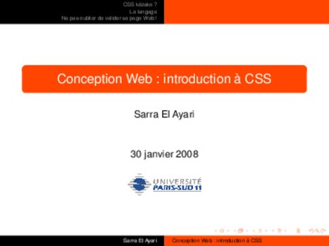 Cours Html CSS pour débuter et réviser ensemble