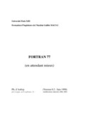 Débuter avec Fortran 77