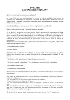 Pdf Support De Cours D Introduction Au Commerce Ambulant Cours Commerce