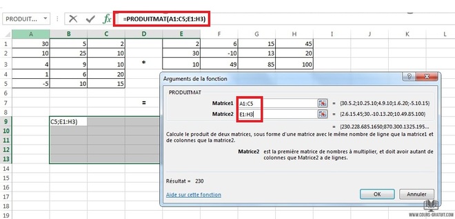 Tutoriel Excel Formules Matricielles Tutoriel Excel