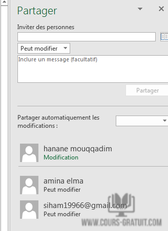 Comment Partager Un Fichier Excel En Ligne Tutoriel Excel