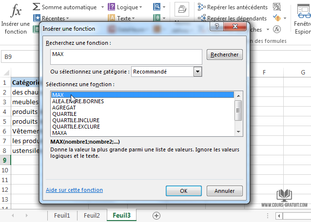 Tutoriel Excel Comment Utiliser La Fonction Max Tutor 6424