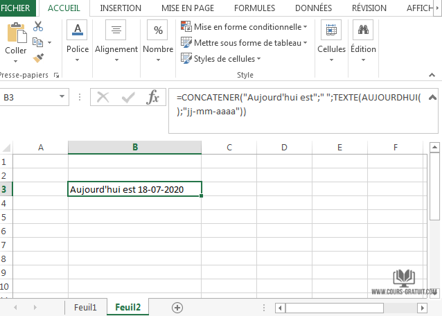 Tutoriel Excel Comment Utiliser Concatener Tutoriel Excel 2024 2830