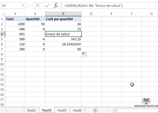 Découvrir 100 Imagen Excel Nous Avons Rencontré Une Erreur Dans Cette Formule Frthptnganamst 