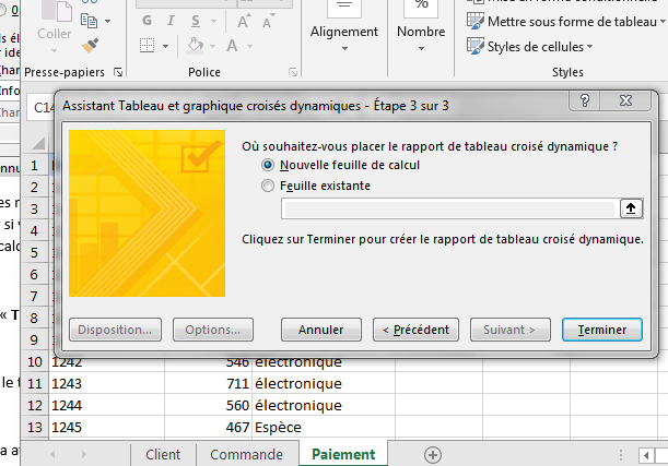 Excel Creer Un Tableau Croise Dynamique A Partir De Plusieurs Feuilles De Calcul