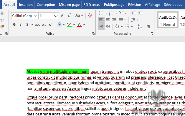 Tutoriel Word Comment Appliquer Et Enlever Le Surlignage