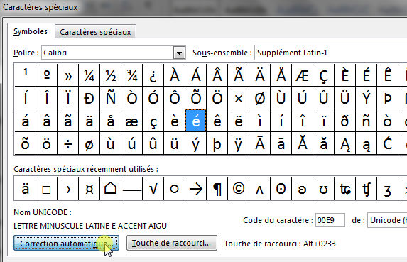 Tuto Word ins rer des accents aigus ou graves des tildes et